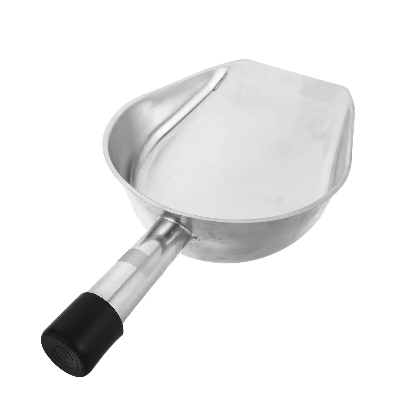 

Wide Stainless Steel Hand Dust Pan Thickened Heavy Duty Trash Shovel Ergonomic Design for Effortless Home Commercial Cleaning