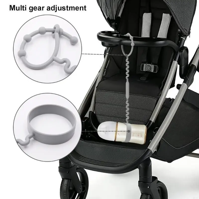 

Durable Silicone Bottle & Cup Toy Holder Prevents Dropping Baby Accessoires