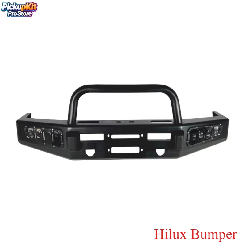

Factory Price Hilux Bumper 2010-2013 Steel Black Front Rear Bull Bar 4x4 Bolt-On