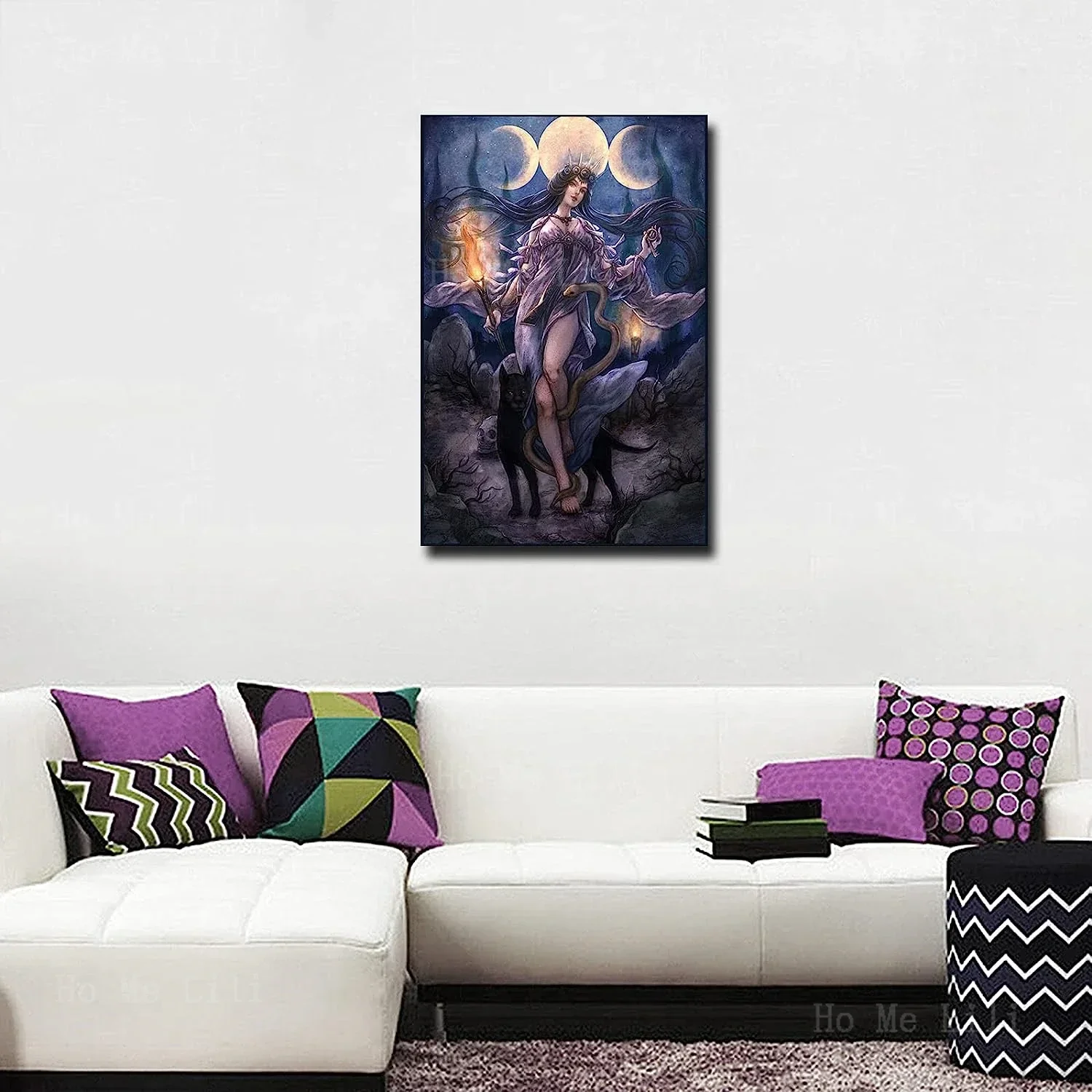 Autlry Goddess Hecate Poster Canvas Prints Wall Aesthetic Picture For Living Room Decor