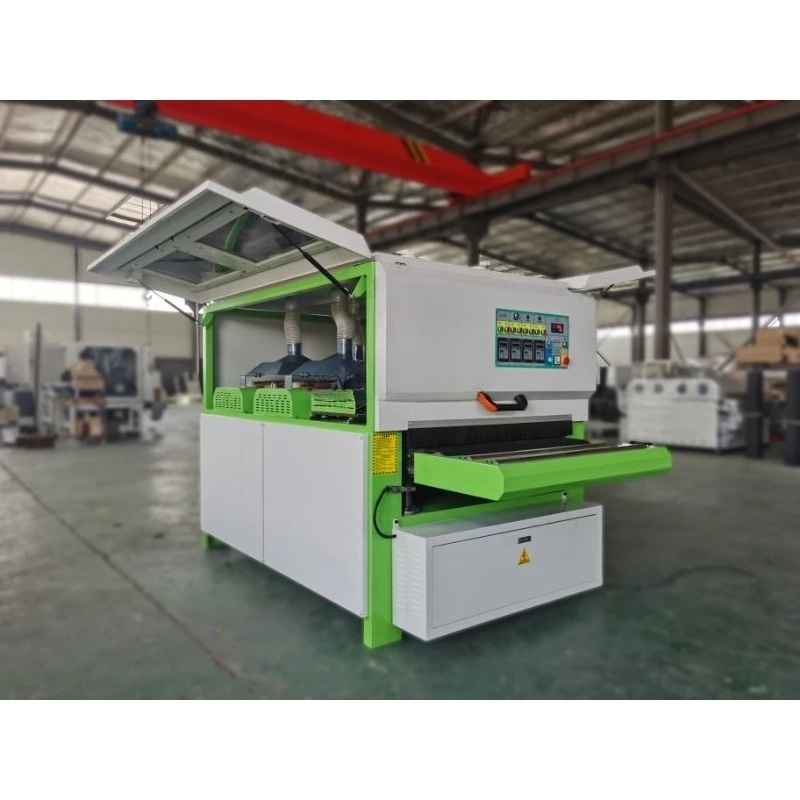 High-productivity wood sanders and sanding sanding grinders for manufacturing plants, including polishing belt sanders