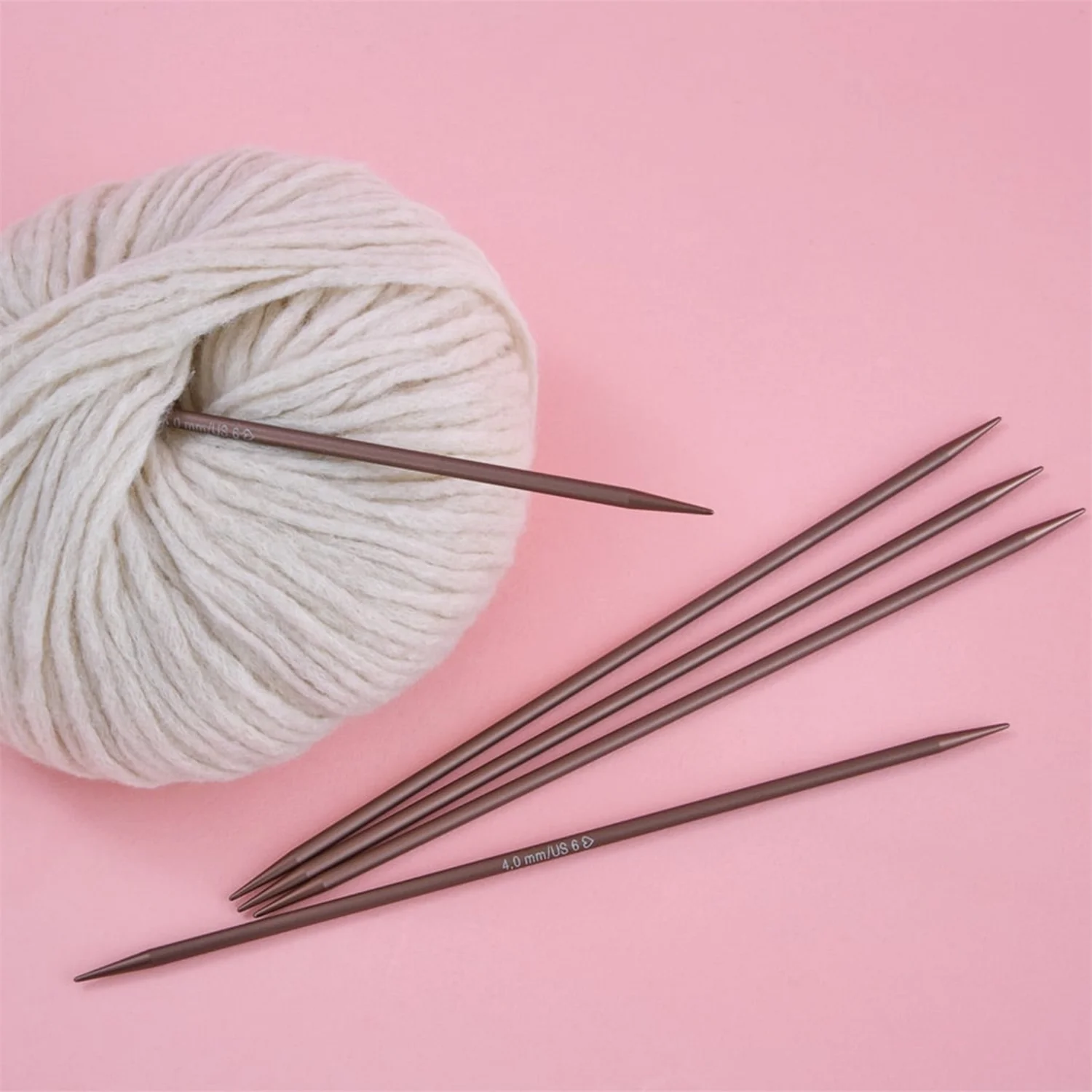 

Addi Sweater Needle Mystic Anodized Aluminum ort Straight Soet Arm Needle Home Textile Sewing DIY Materials Tools