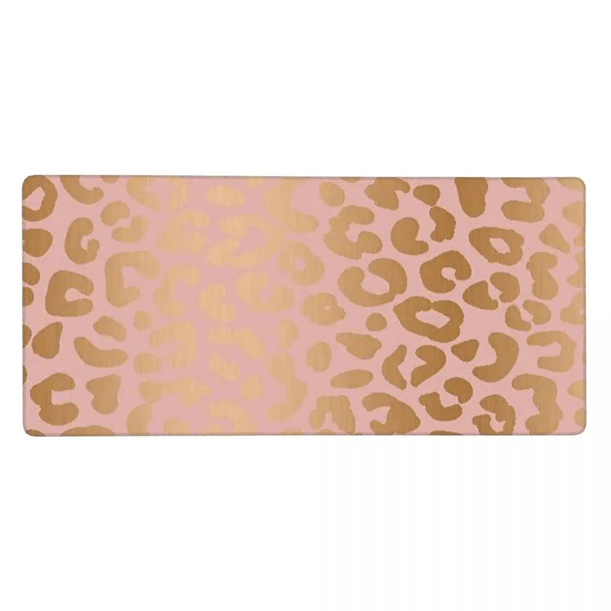 Pink Rose Gold Leopard Print Large Mouse Pad Computer Keyboard Mouse Mat Gamer PC Laptop Desk Mat Office Table Mats