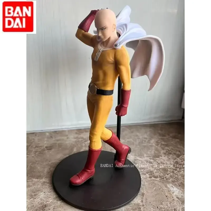 오리지널 브랜드 신제품 반다이 반프레스토 원펀맨 DXF 사이타마 애니메이션 액션 피규어 모델 수집용 피규어 선물 장난감