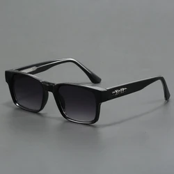 Sunglasses Man Polarized Sun Glasses Woman Luxury Brand Vintage Acetate Frame Green Driver's Goggles
