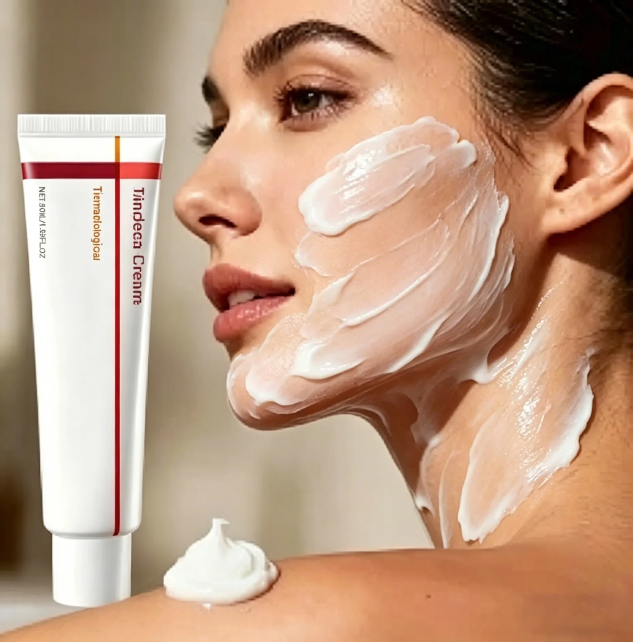 Centella Asiatica Cica Face Cream Soothing Skin Barrier Repair Moisturizer for Sensitive Skin Redness Relief Daily Skin Care New