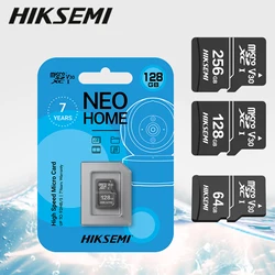 HIKSEMI NEO HOME Memory Card 64GB 128GB 256GB Camera Class 10 UHS-I TLC 92MB/s Read V30 Security Tachograph