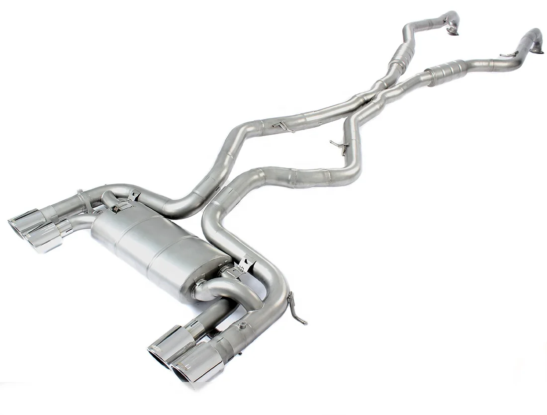 Hot Sale Valved Catback Exhaust System Escape For Bmw X6/x6m  Stainless Steel Exhaust Pipe Muffler