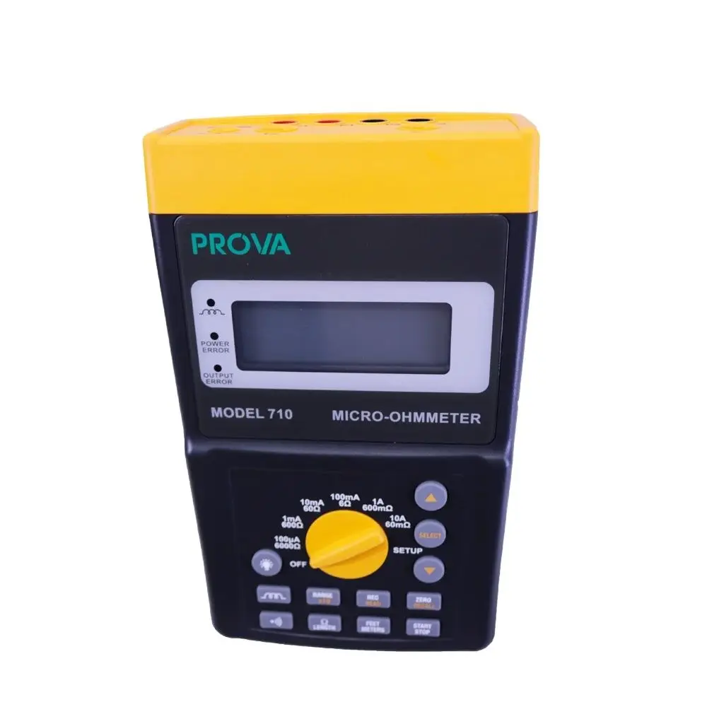 PROVA-710 Ohmmeter Resistance Meter 10A 60mΩ Resistance Tester PROVA710 Micro-Ohmmeter