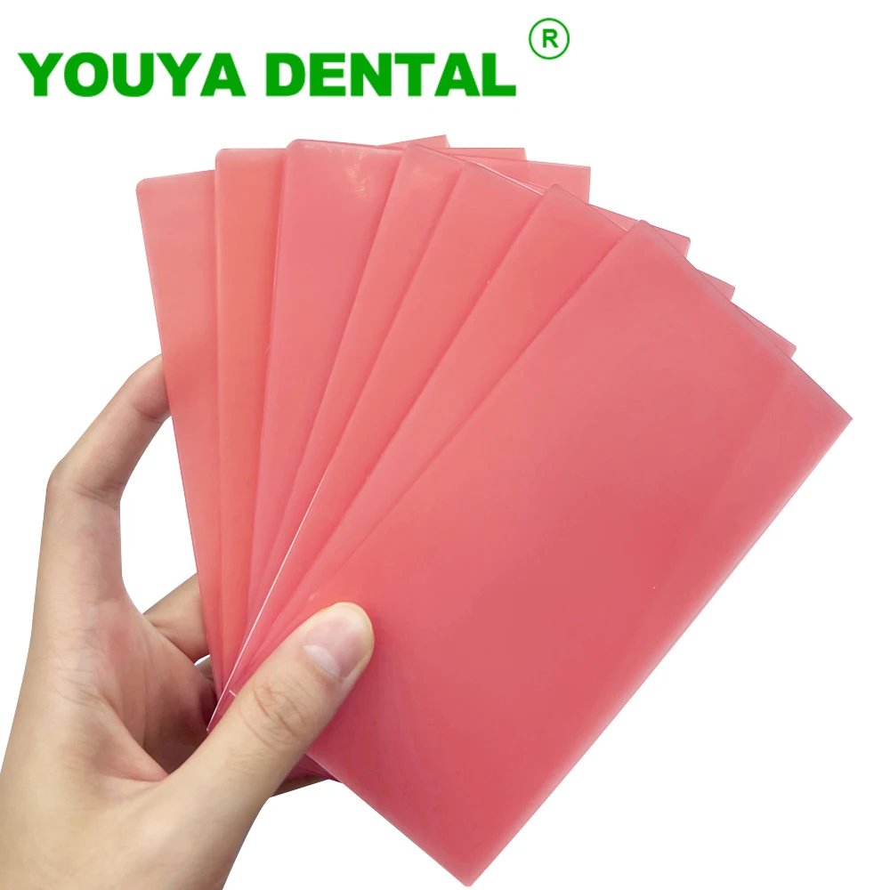 

Dental Modeling Wax Dentistry Laboratory Wax Base Plate Red Wax Sheets Dentist Auxiliary Consumable Materials For Denture Model