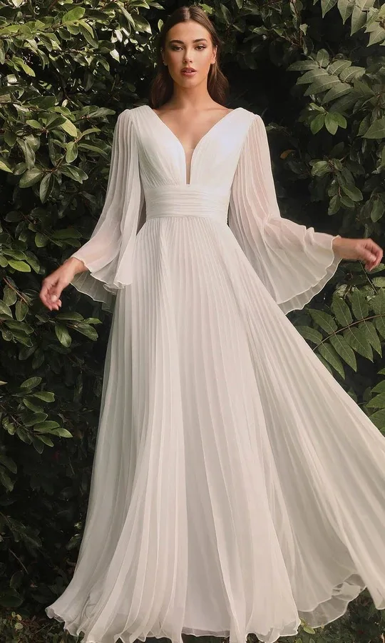 Sexy diepe V-jurk met lange mouwen, slim-fit jurk 2025, lente/zomer, nieuwe mode, high street dames lang