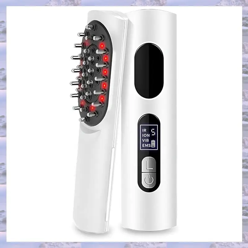

2025-Electric Hair Oil Applicator, Scalp Massage Comb, Evenly And Precisely Distributes Essential Oils On The Scalp