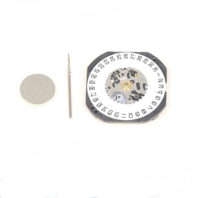 Quartz Watch Movement with Battery & Stem Replace For Japan VX3KE/VX3K Quartz Watch single Calendar Movement Repair Accessories