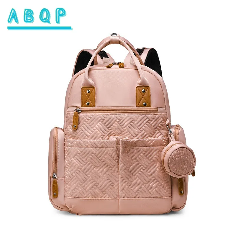 New Diaper Bag Backpack Fashionable Baby Diaper Bag Backpack Large Capacity Multifunctional Baby Products Storage Backpack
