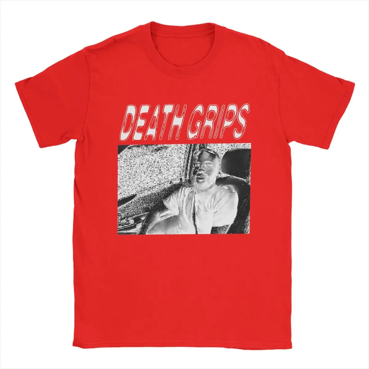 تي شيرت رجالي من Death Grips تي شيرت قطني بأكمام قصيرة ورقبة دائرية تي شيرت مطبوع