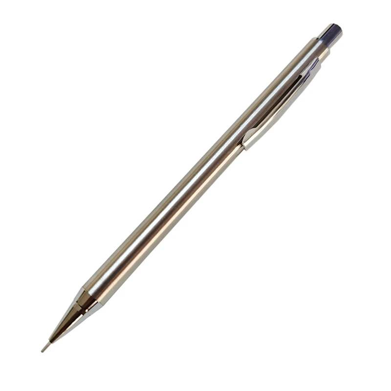 Vollmetall-Druckbleistift, 0,3 mm/0,5 mm/0,7 mm/0,9 mm, hochwertige HB-Automatikbleistifte zum Schreiben von Schulbleistiften, Bürobedarf – Detail 6