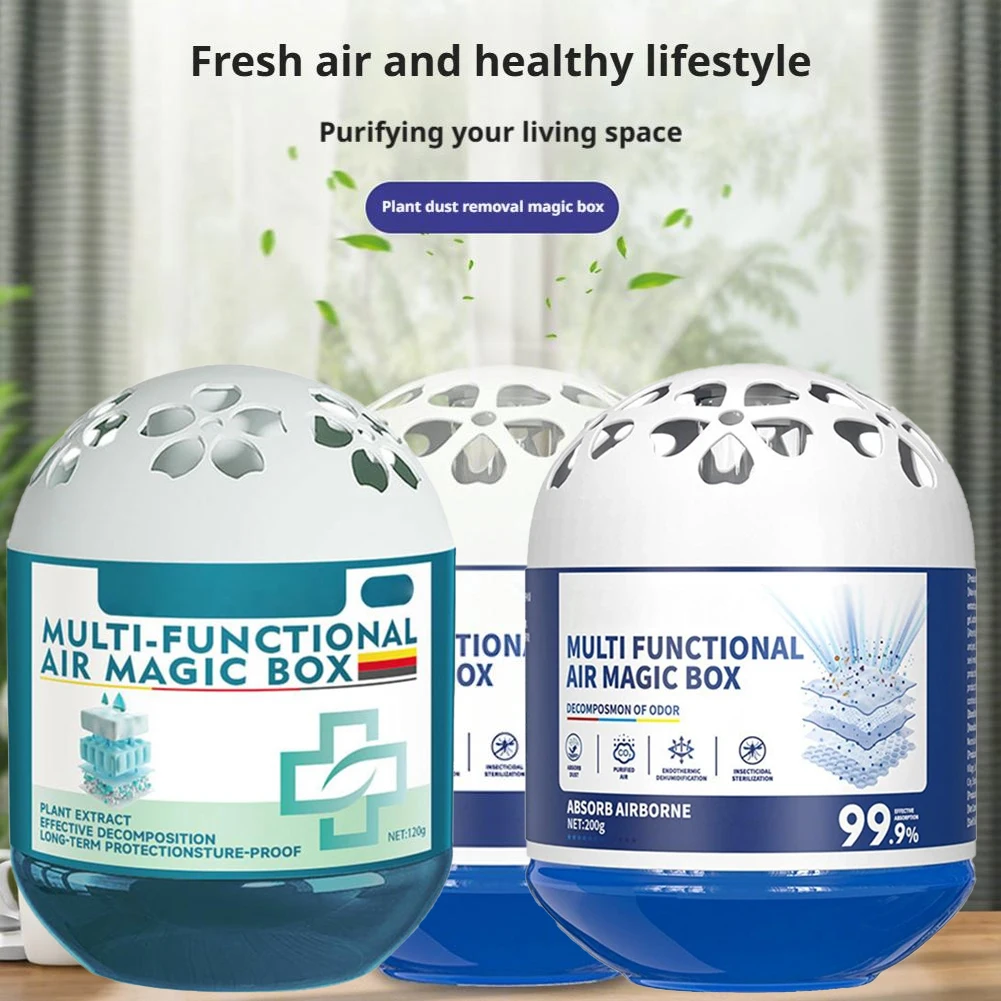 1/2pcs Automatic Dusting Box Indoor Air Purification Dust Removal Box Efficient Electrostatic Adsorption Dust Removal