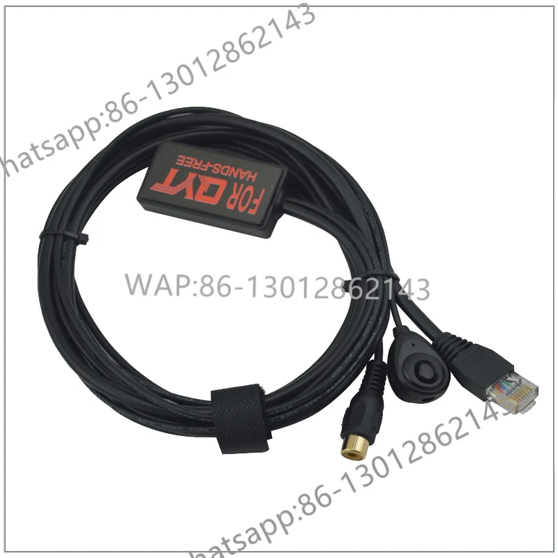 8-PIN Crystal Head Finger PTT MIC Hands-free Headset for Mobile Radio QYT KT-8900 KT-8900R BAOJIE TM-218 QYT KT-7900D KT-8900D
