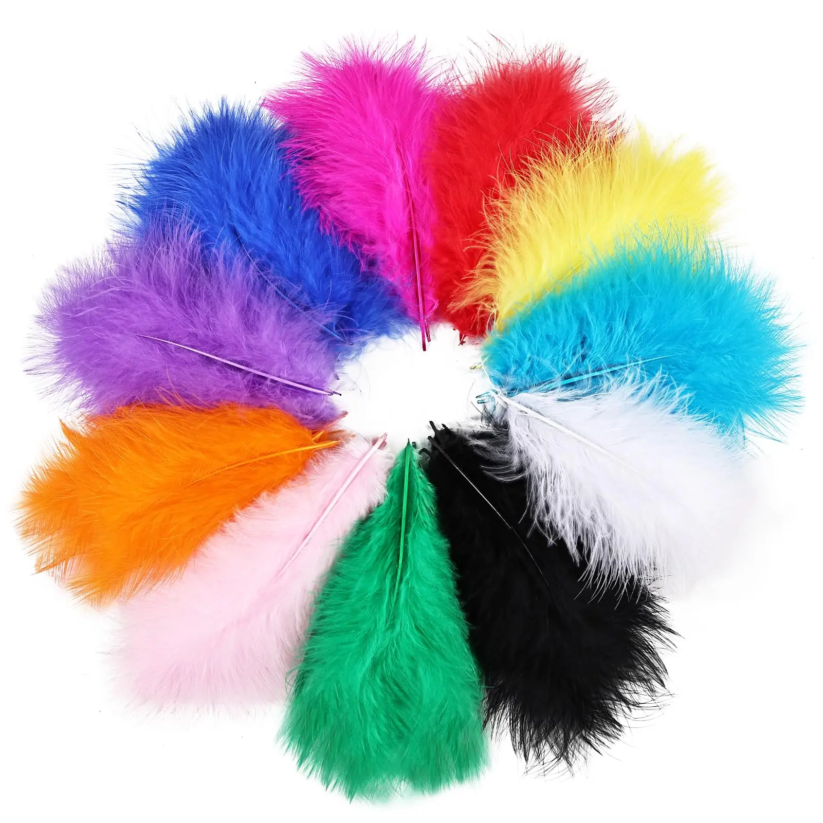 

Fluffy Turkey Marabou Feathers natural feathers 10-17cm soft craft feathers for diy dream catcher decor handmade supplies