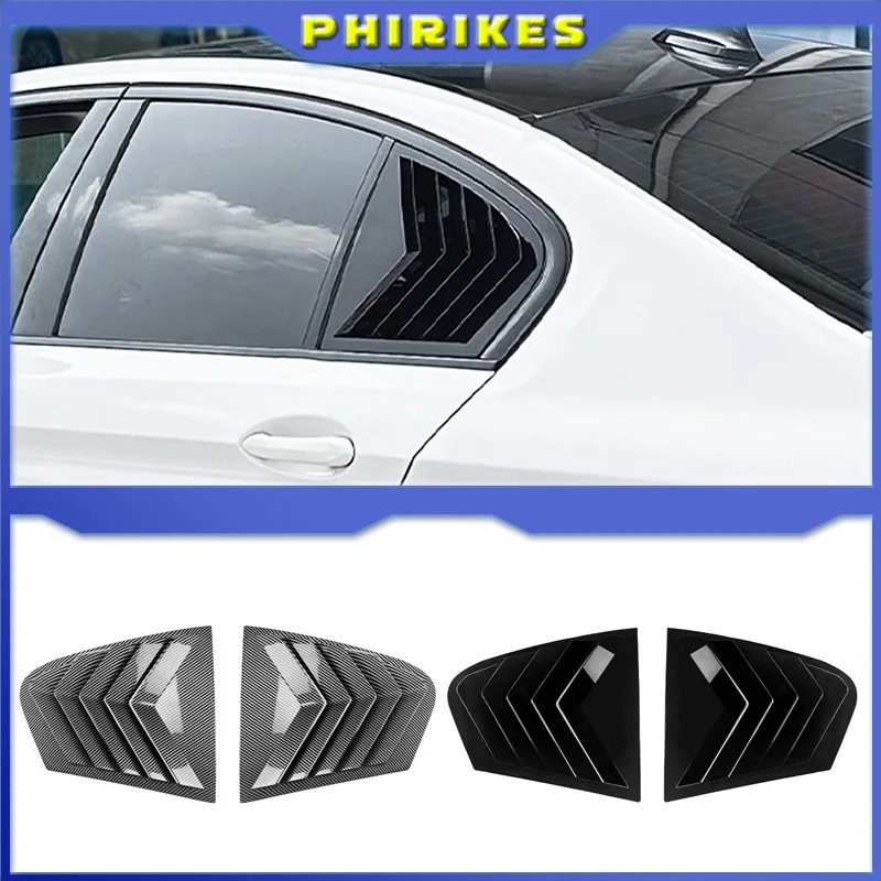 

For BMW 5 Series G30 2018-2023, rear windshield louver film, overseas version car exterior upgrade