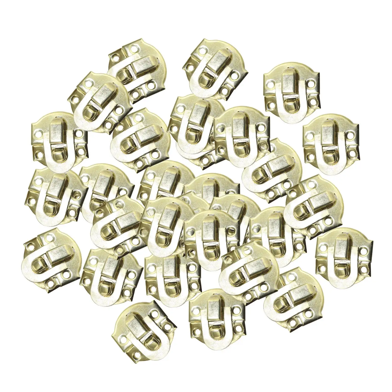 

50x Hasp Locks Padlock Accessories Wooden Box latches for Trinket Box