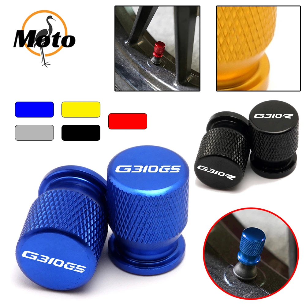 New 2023 For BMW G 310 R GS G310R G310GS Universal High quality Motorcycle Accessories CNC Aluminum Wheel Tire Valve Stem caps