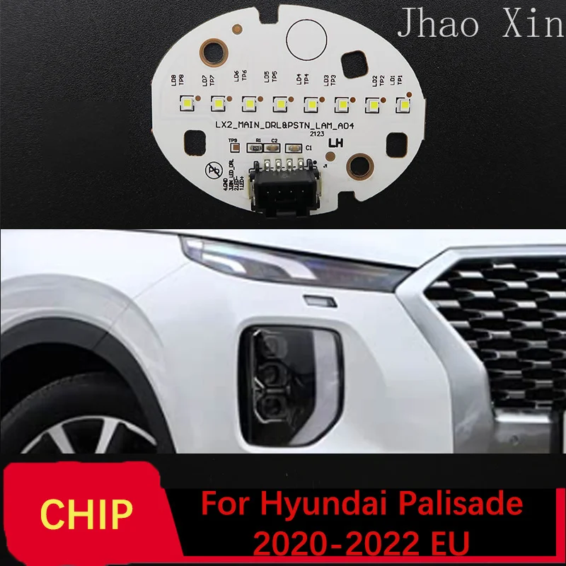 Angel Eye White Light Ballast Board Chip Circuit Board for Car Headlights DRL CHIP For Hyundai Palisade 20-2022 European Version