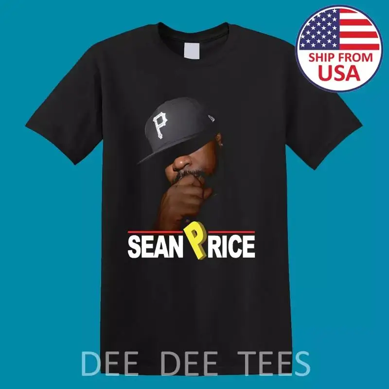 

Мужская черная футболка Sean Price, размеры от S до 5XL