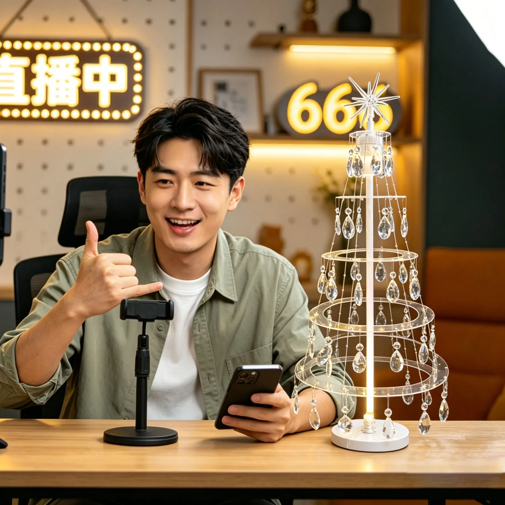 

Вращающаяся хрустальная елка, романтическое украшение для предложения руки и сердца, фон для прямой трансляции, рождественское украшение для дома, Sp