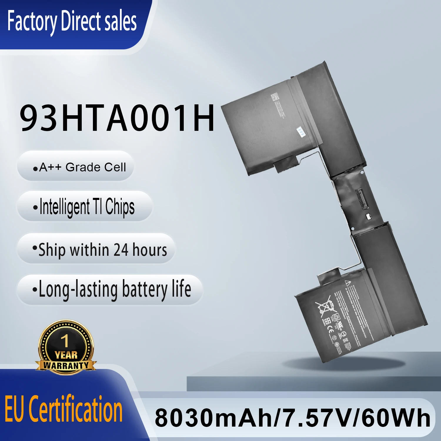 

Новый аккумулятор для клавиатуры 93HTA001H G3HTA001H 7,57 В для Microsoft Surface Book 1-го поколения, модель 1765, расширенное издание планшета GTX 965M