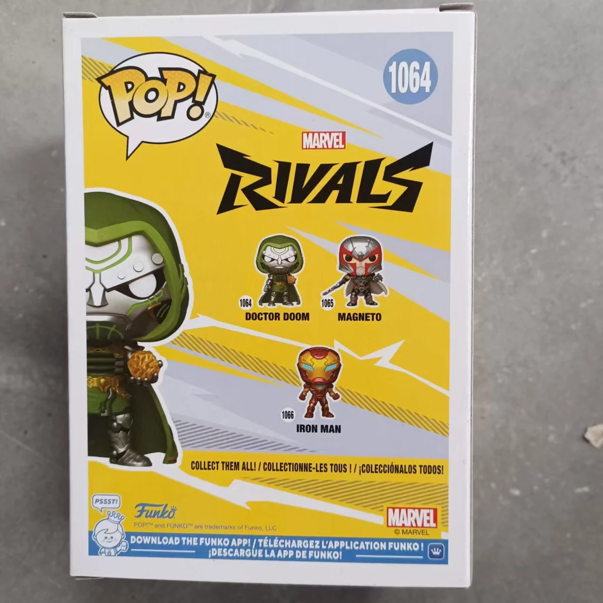 Fantastic Four Doctor Doom (Marvel Rivals) #1064 Figures Funko Pop 3.9in Vinyl Figures Collectible Limited Edition Toy Gift - Image 3