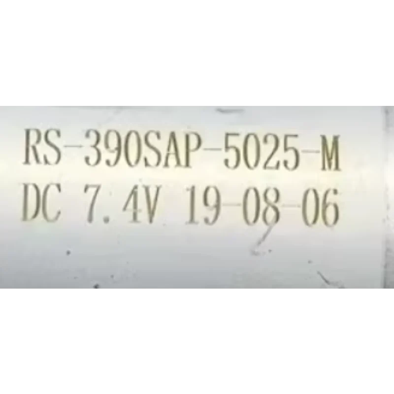 RS-390SAP-5025 390 Threaded Shaft High-speed Motor DC 3.7V 4.8V 6V 15440RPM for Juicer Small Electric Appliance Electric Toy