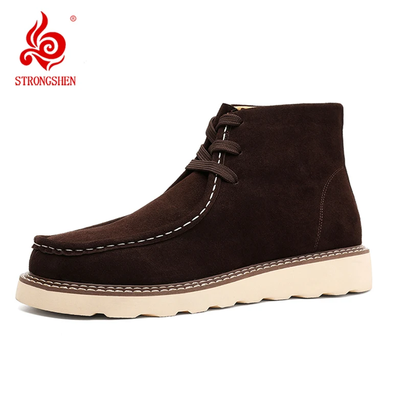 الرجال حذاء من الجلد الرجعية الجلد المدبوغ الأدوات غير رسمية الأحذية قصيرة التمهيد الدانتيل أكسفورد التمهيد عدم الانزلاق منصة الأحذية أحذية الأعمال الكلاسيكية