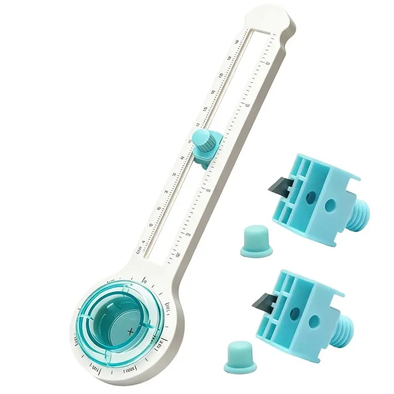 【人気商品a69z！】回転式カッター。紙工芸や円形の切り出しに最適な、直径3-4インチ～8インチの調整可能なツール。