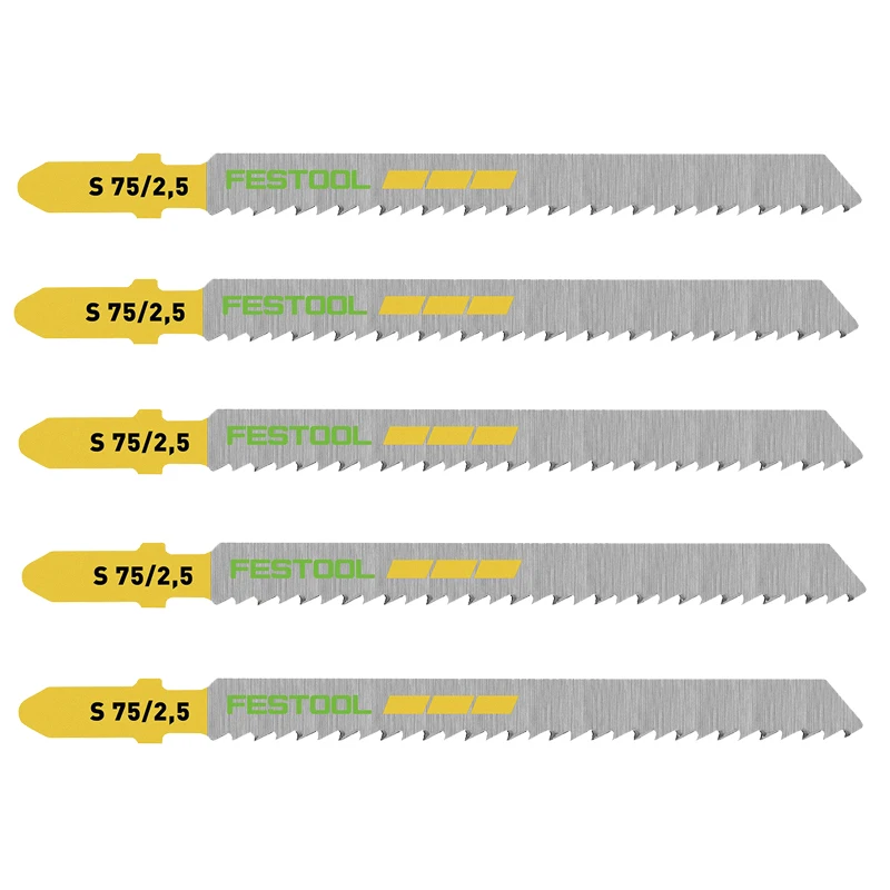 FESTOOL 204256 Jigsaw Blade WOOD FINE CUT S 75/2 5/5 Power Tool Accessories