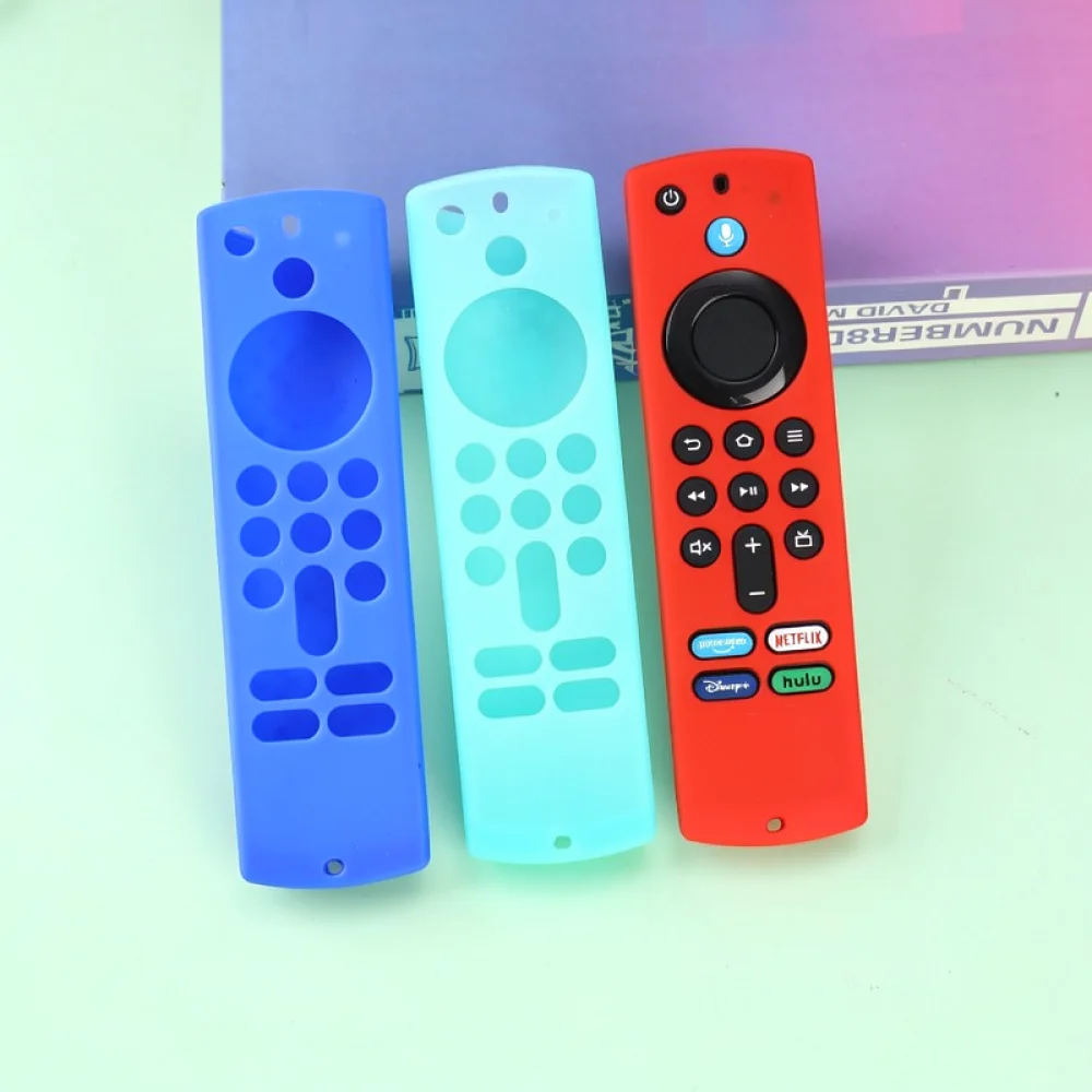 Protective Silicone For For Amazon Alexa Voice Remote 3rd Gen Anti Slip Cover Skin Shockproof Case Holder Guard