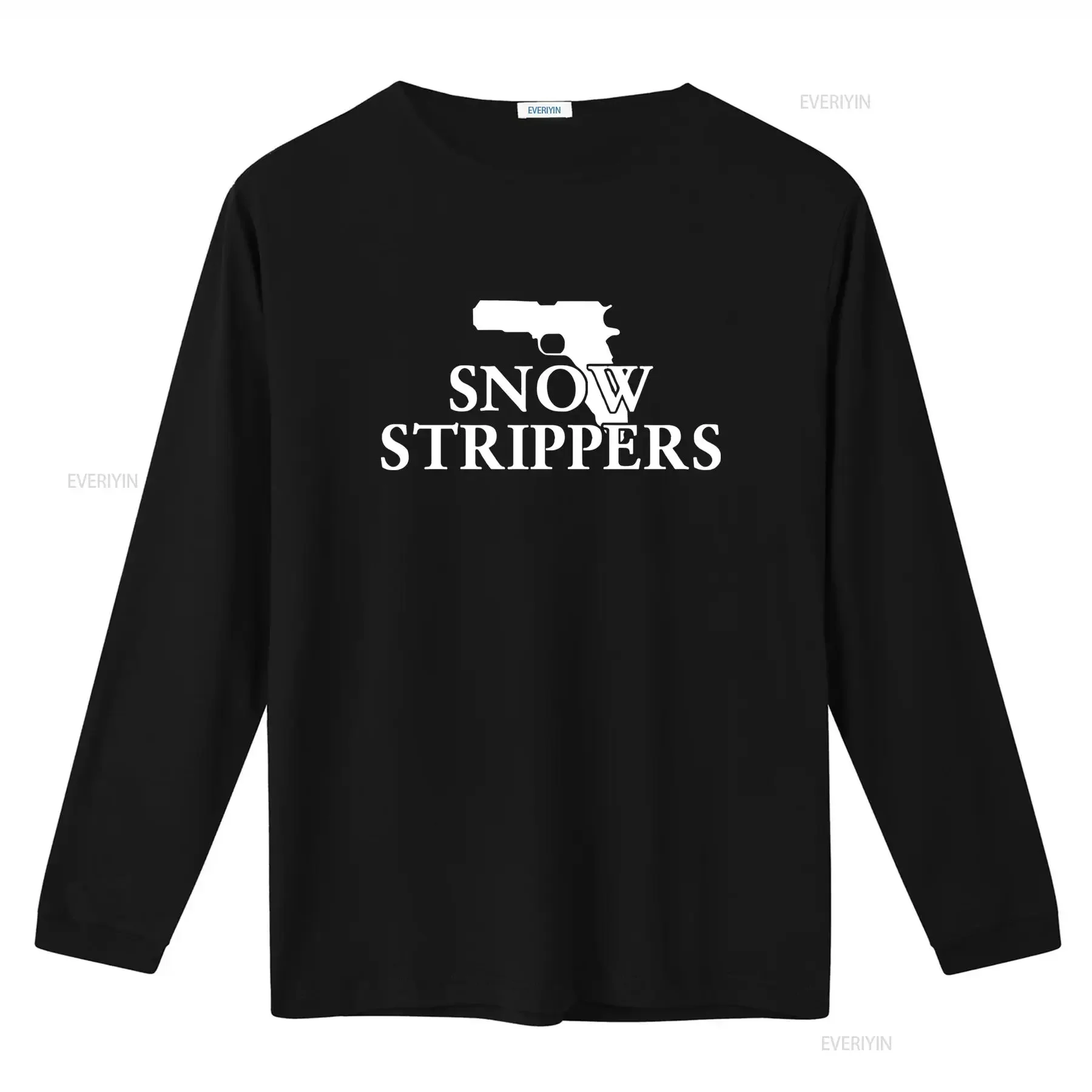 Snow Strippers Gun T Shirt Nice Bass Bro Album Tour Merch PA3009_54 vintage Washed designer clothes homme Stylish Comfortable