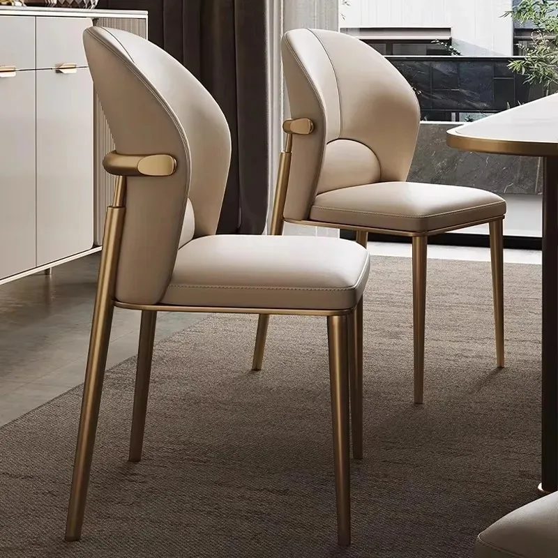 Light Luxury Home Dining Chair Nordic Backrest Comfortable Restaurant Modern Simple Dining Chair