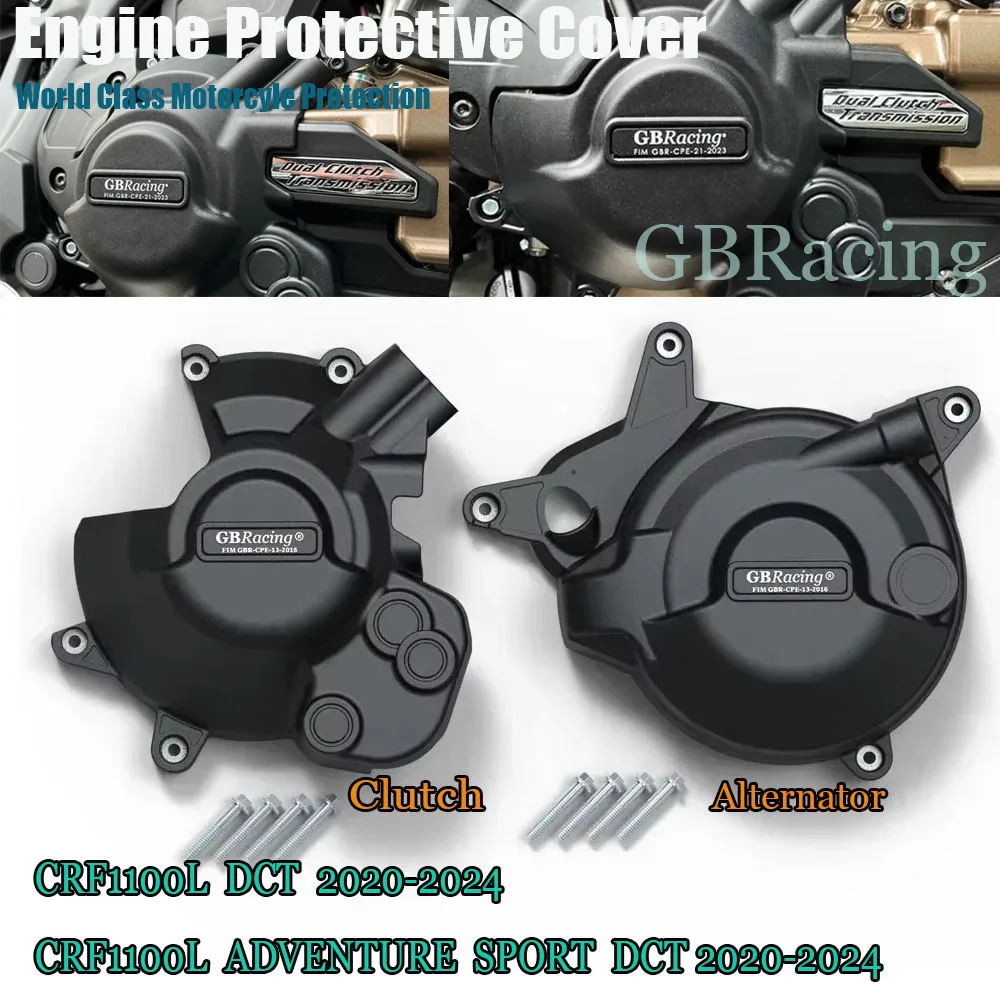 

GBRacing Engine Cover Protection high performance For Honda Africa Twin CRF1100L / Adventure Sport (DCT) 2020-2023
