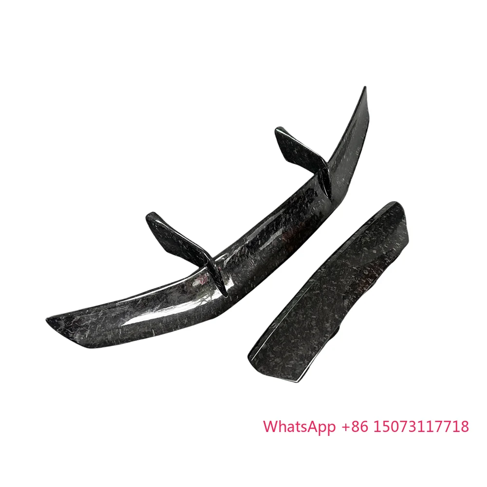 

P Style Forged Carbon Fiber Rear Spoiler for rghini Huracan EVO Carbon Fiber Tail Wing + Deck Lid for LP610 LP580