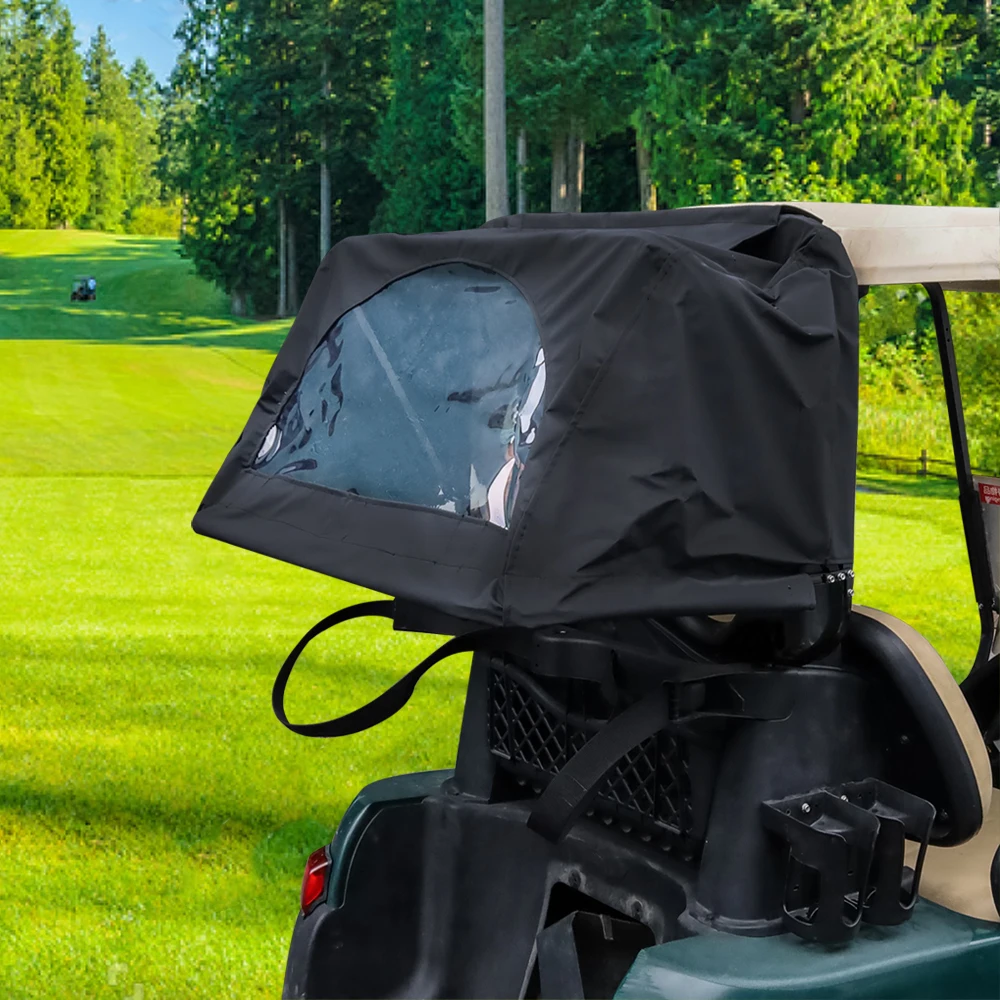 Golf cart Universal black canpoy Bag Cover Fits EZGO Club Car and YAMAHA