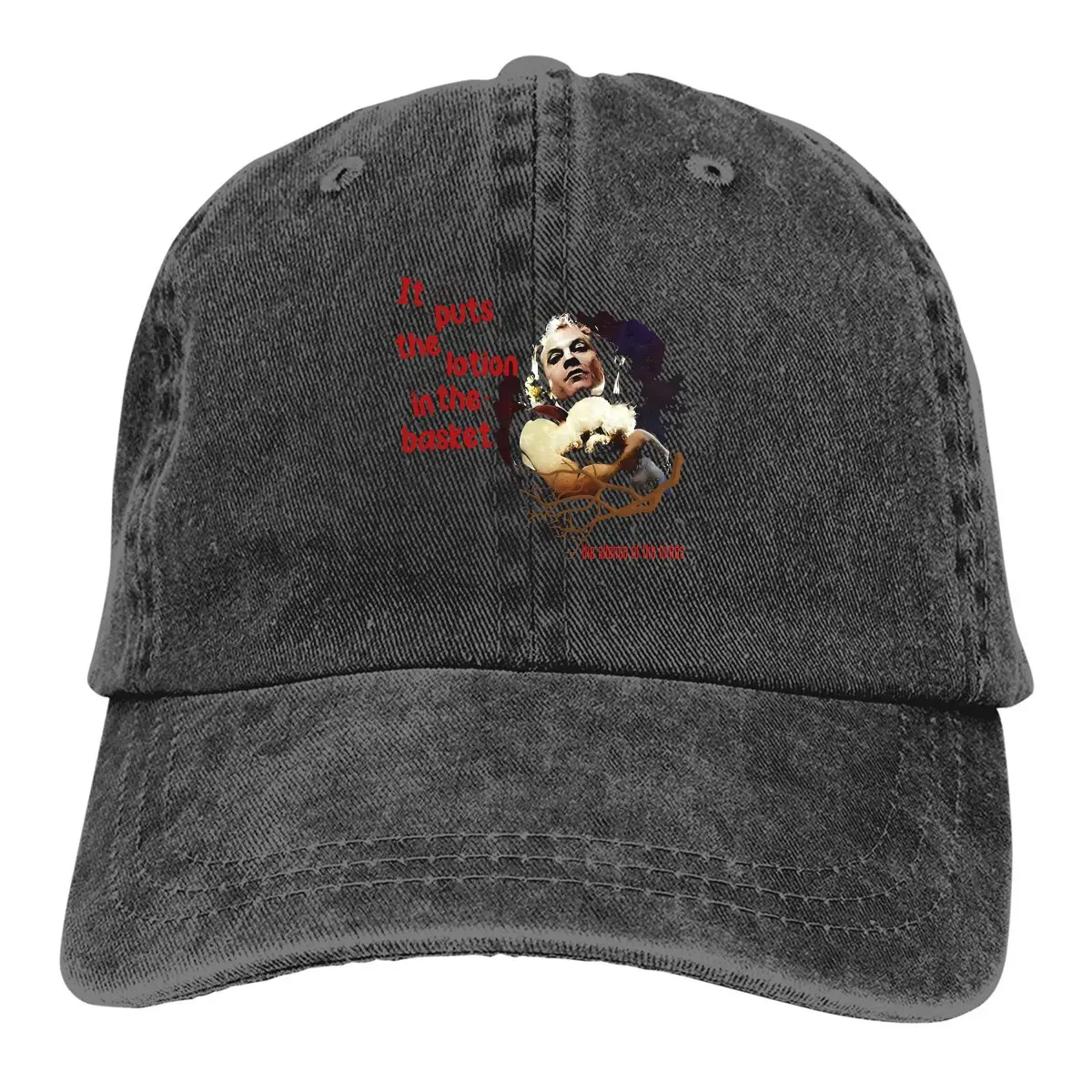 

Cowboy Hats it Puts The Lotion In The Basket Women's Hat Sun Visor Baseball Caps Silence Of The Lambs Peaked Trucker Dad Hat