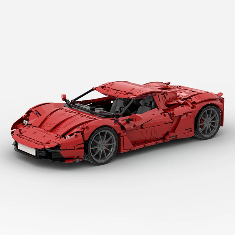 

3499PCS MOC Marussiass B1 Modular Building Blocks DIY Supercar Model Racing Car Miniature Assembly Toy for Kids Gift