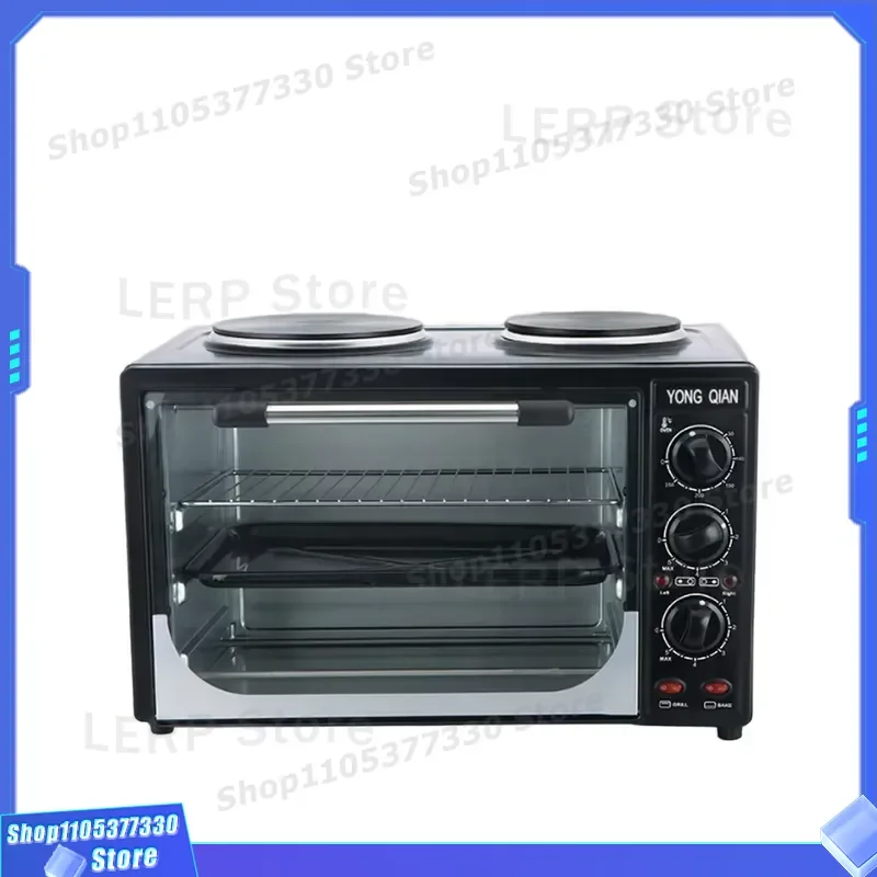 25L Commercial Electric Pizza Oven Stainless Steel Mini Baking Machine Energy Saving Large Capacity Kitchen Appliance for
