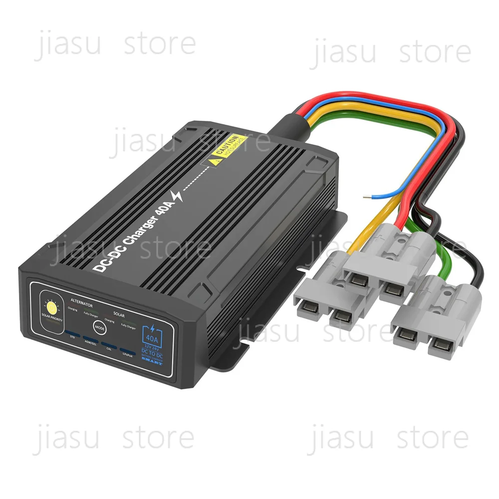 

DC to DC Charger 12V 24V Vehicle 25A 40A 50A Caravan Campervan Trailer Camper Van RV Battery Solar Charger