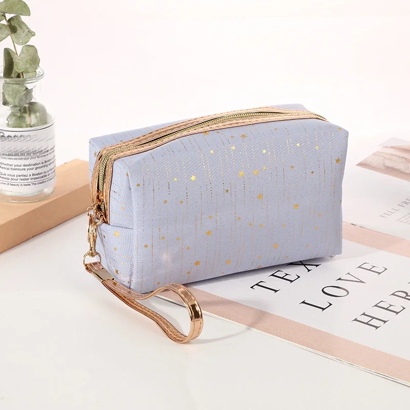 Fashion Women\'s Cosmetic Bag Beauty Makeup Organizer Pouch Travel Wash Make Up Case Toiletry Organizer Bag