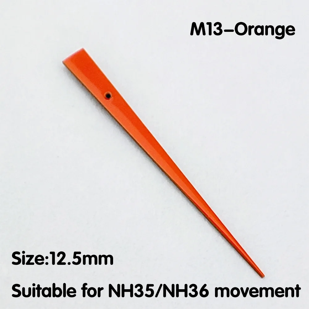 NH35 الأيدي ورقة شكل الأيدي ووتش اليد الثانية ووتش أجزاء استبدال أجزاء NH35 مشاهدة اليد الثانية