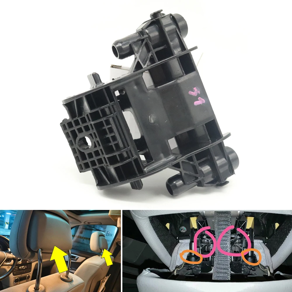 

Фиксированный кронштейн механизма подголовника переднего сиденья для Mercedes Benz SLK GLK CLS CL C E G R S Class W204 W212 C200 E200 E250 E260 E300