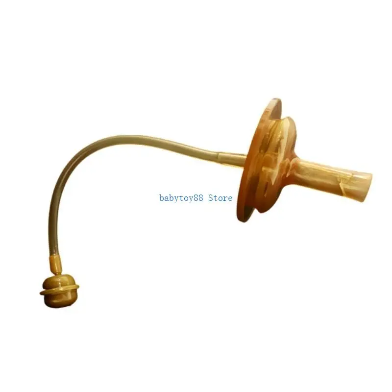 

Y4UD Replacement Straw Caps Part for Baby Bottle Repair Soft Silicone Drinking Cup Lid Nozzle with Weighted Straw