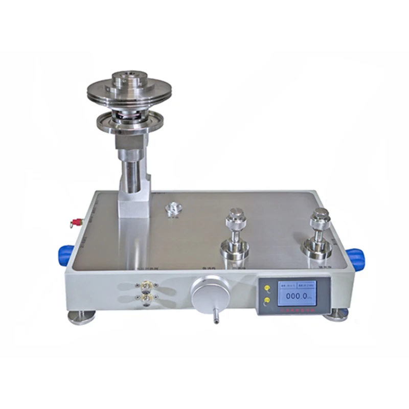 Gas Piston Dead Weight Tester Pressure Gauge ACH-2.5F For Laboratory & Industrial Area